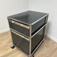 USM Haller wheeled cabinet in Anthracite Grey