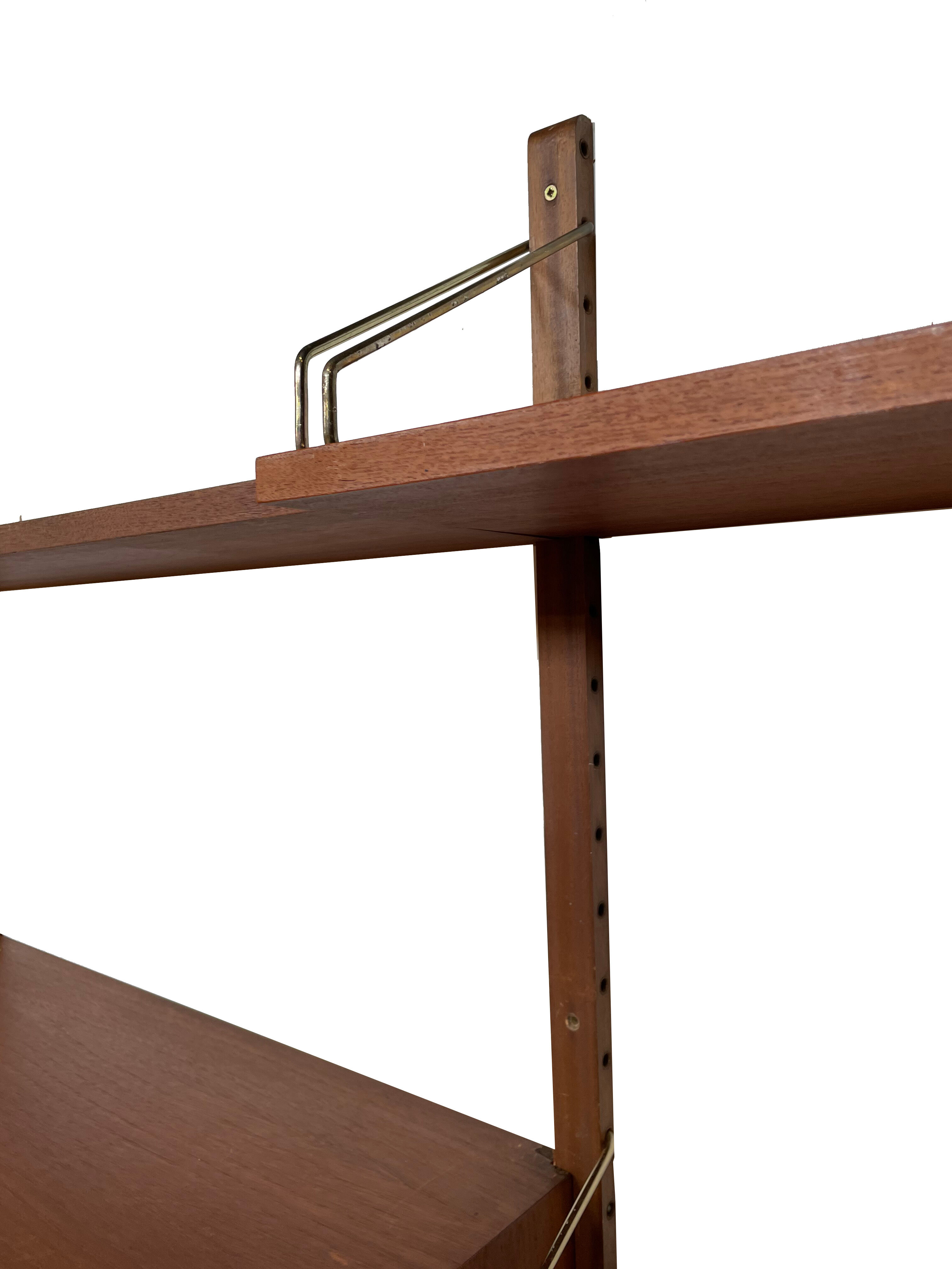 Vintage Poul Cadovius Royal System wall system wall unit