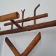 Bamboo coat rack