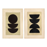 Collage duo - Gao and Goa - signed Eawy