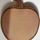 Wooden apple mirror