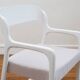 Fauteuil Baumann Traineau -Restauré - Tissu, mousse & sangles : neuf