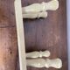 Tabouret pieds tournés