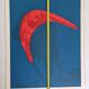 Lithograph "Lenin's Cap" by Ivan Messac, signed, 75 cm x 56 cm