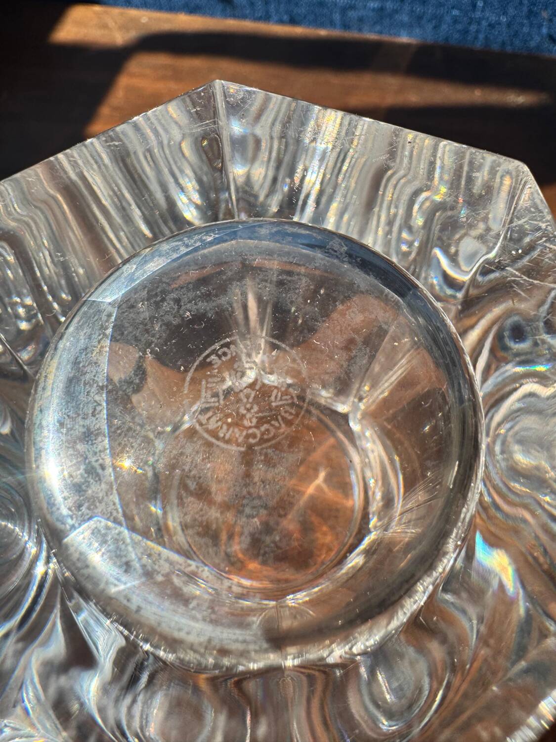 Baccarat 59's crystal vase / Antique "Nelly Harcourt" model. 16 cm
