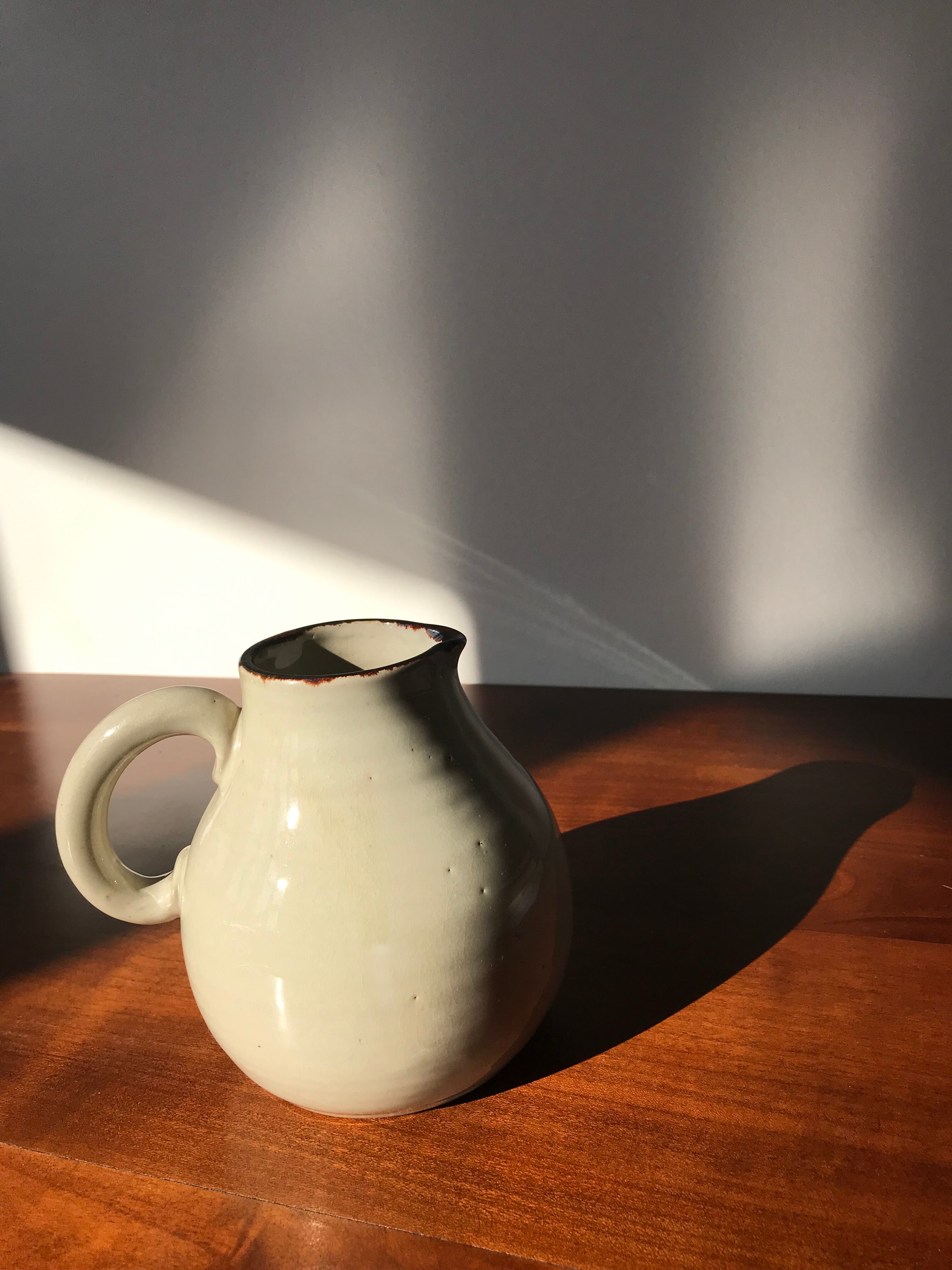 Ceramics pitcher Michel and Denise Pointu