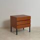 Chest of drawers or bedside table in rosewood 1950