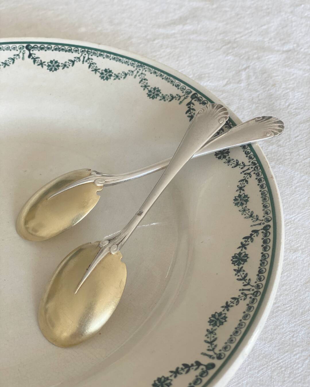 Christofle sorbet spoons (x11)