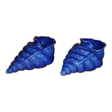 Pair of earthenware pot covers