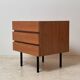 Duo de commodes en teck 1950
