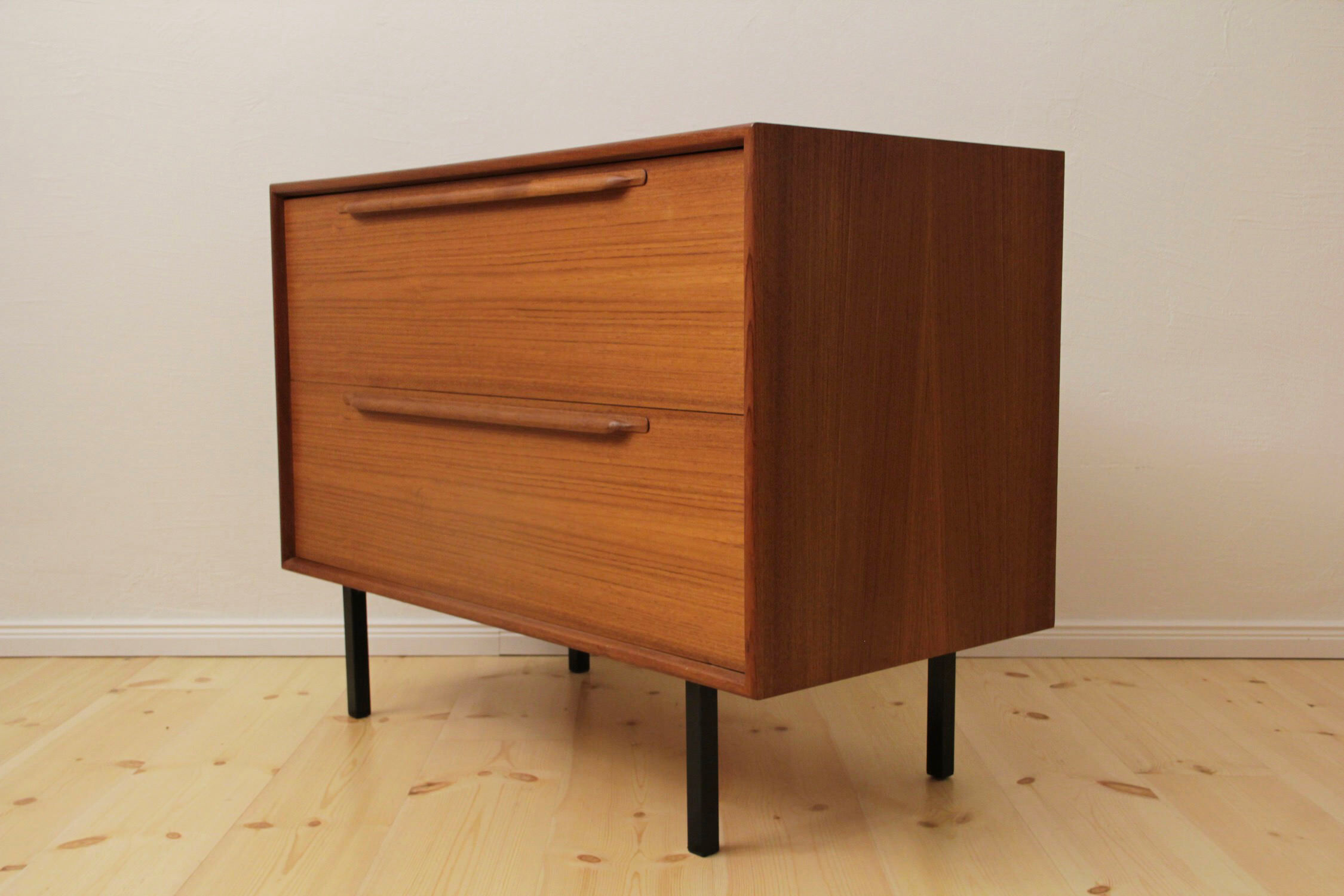 Mid century teak sideboard by Heinrich Riestenpatt for RT Möbel