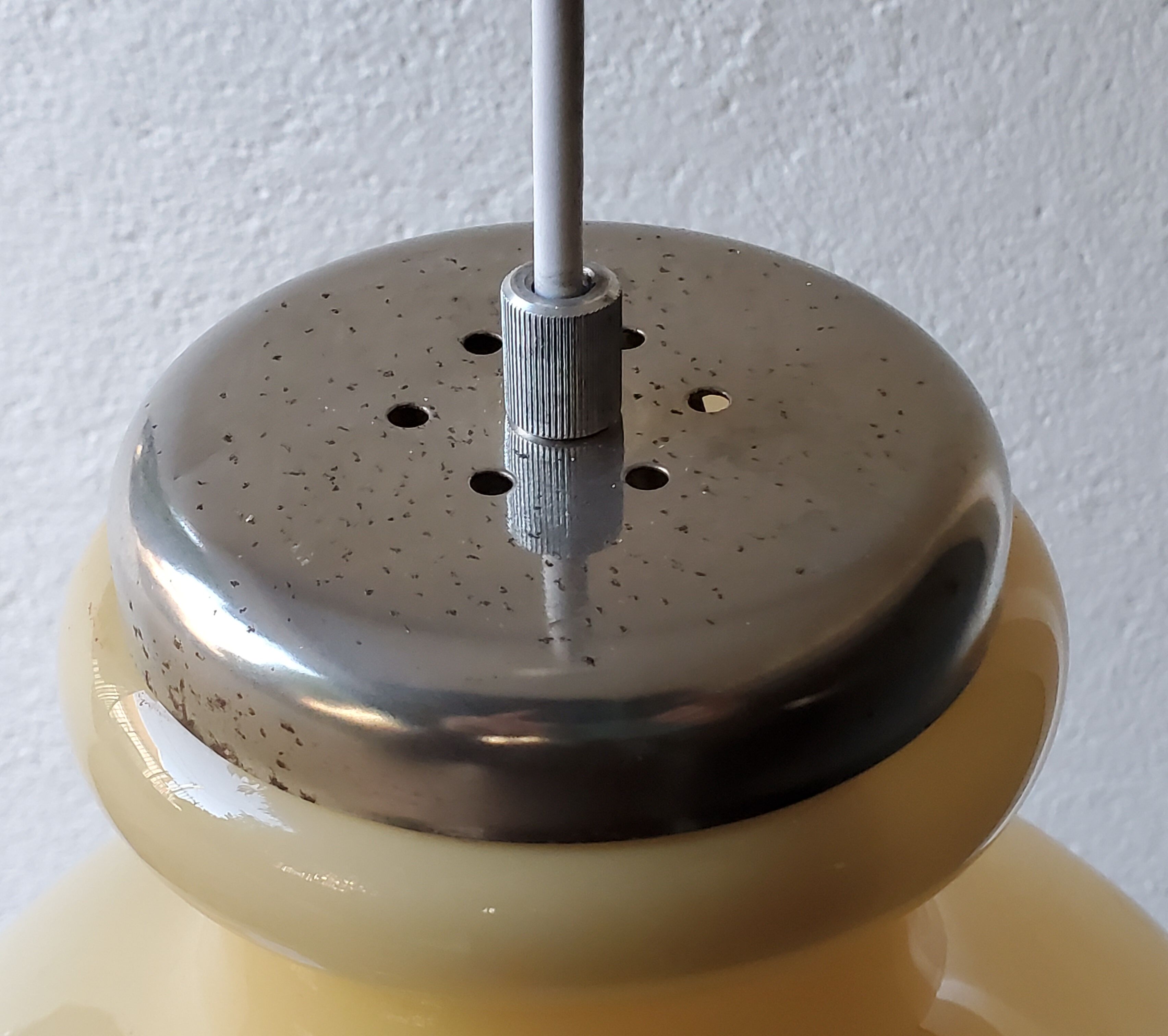 70's glass suspension