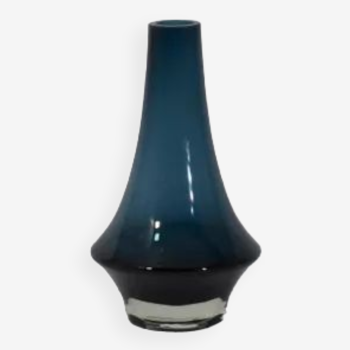 Vase Bleu Vintage Erkkitapio Siiroinen Riihimäen Lasi