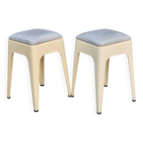 Pair of vintage "ami" stools