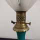 Napoleon III lamp in opaline