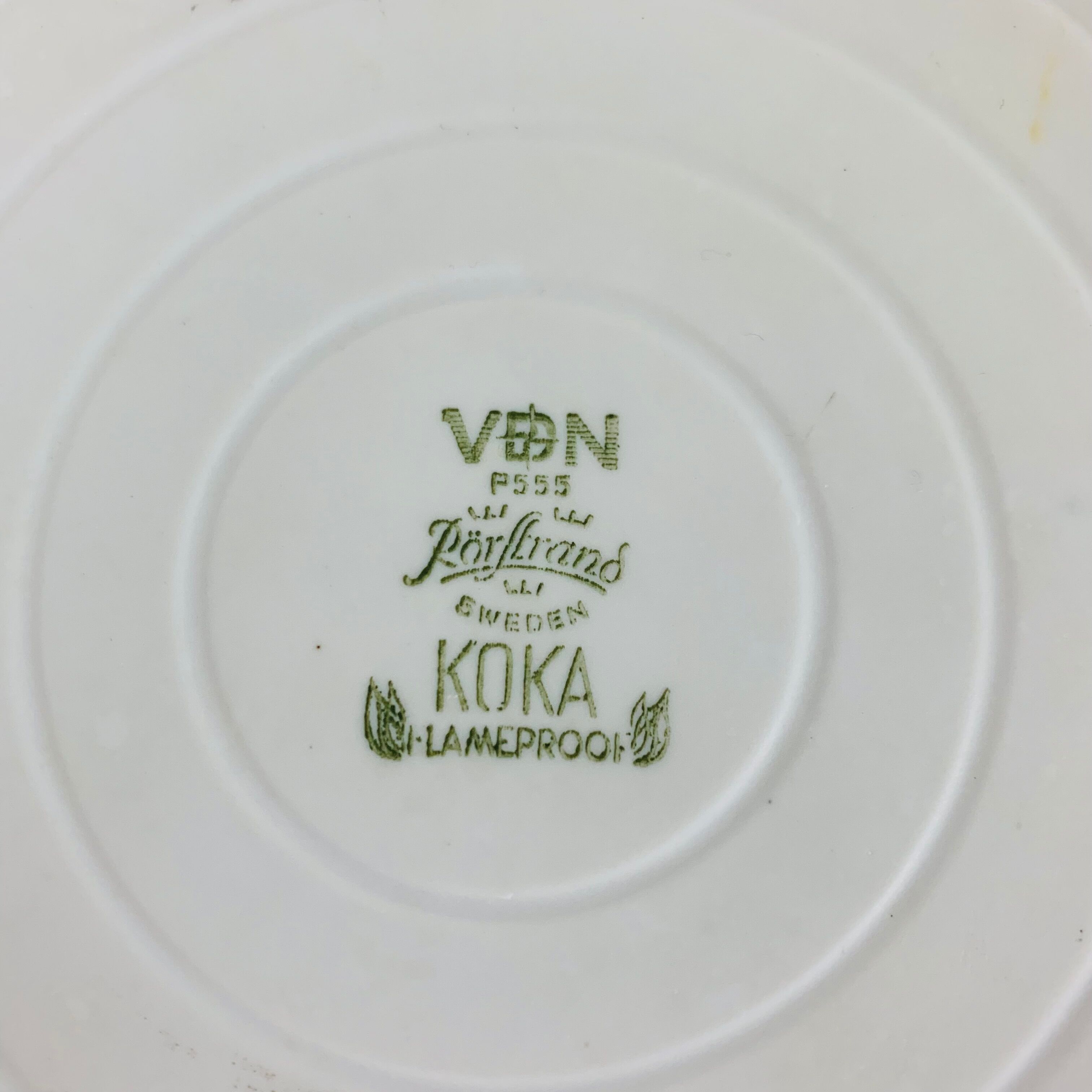 Koka ceramic tureen by Rörstrand Sweden, Scandinavian