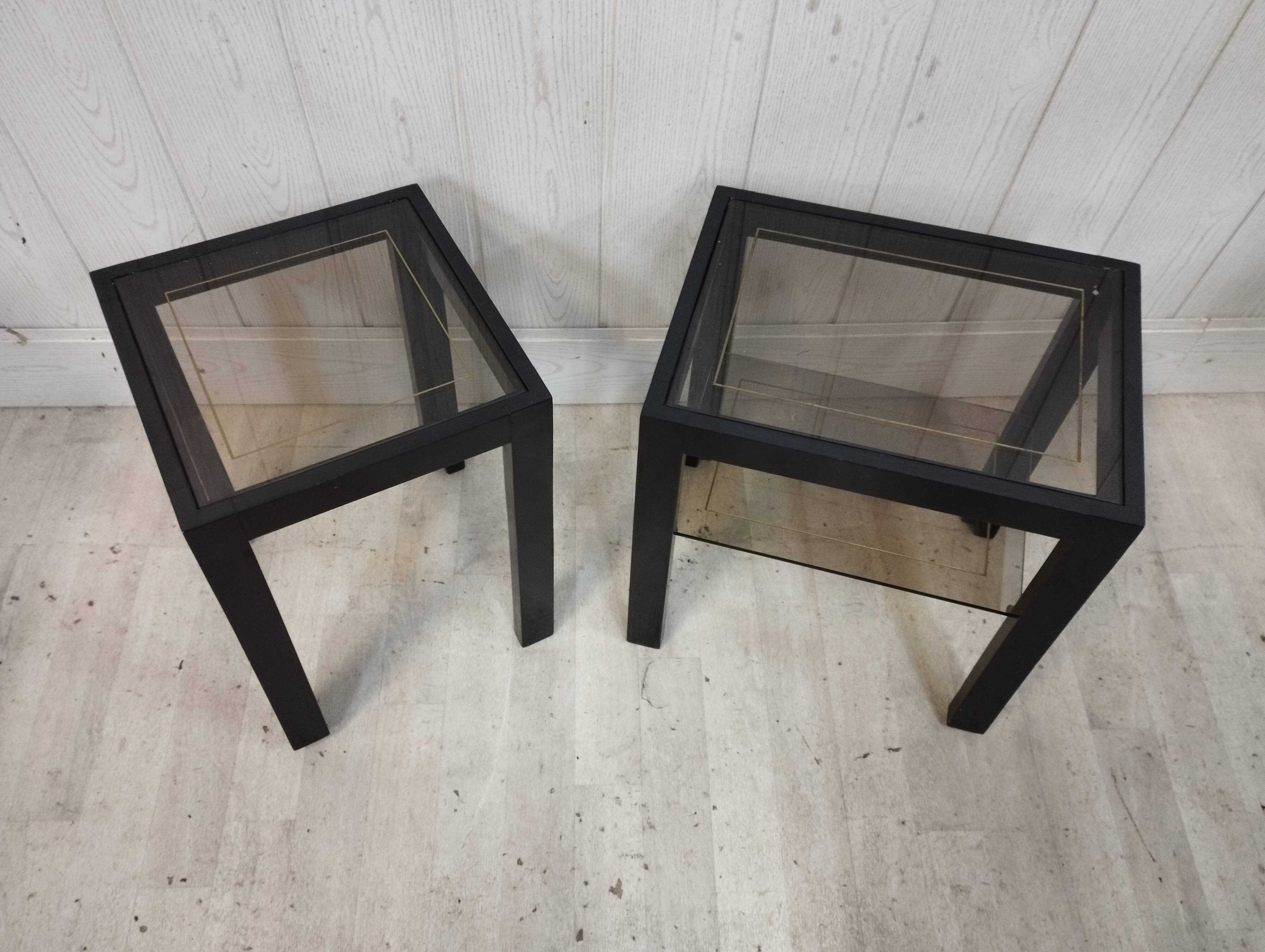 Vintage sofa end pair