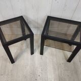 Vintage sofa end pair
