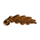 Vide-poche en bois sculpté 50cm