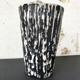 Vintage black vase