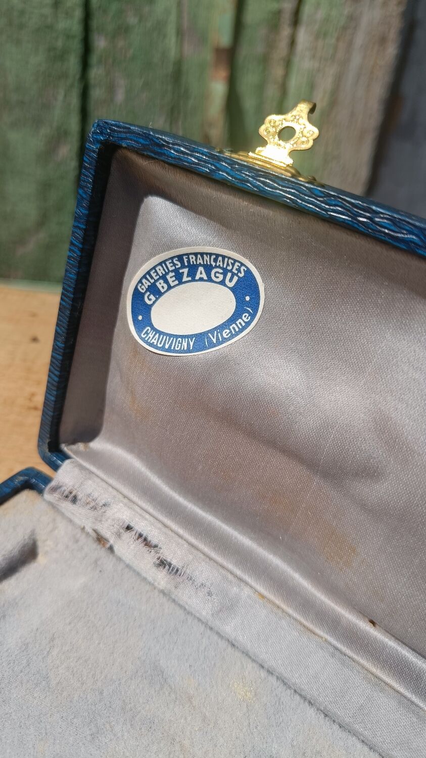 Antique horn salad servers