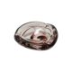 Dutch Design Glass Ashtray by Max Verboeket Kristalunie, 1950/60s.
