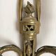 Pair of antique gilt bronze wall lights, Louis XVI style
