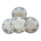 4 flat ironstone plates from St Amand 220530