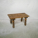 Wooden footrests