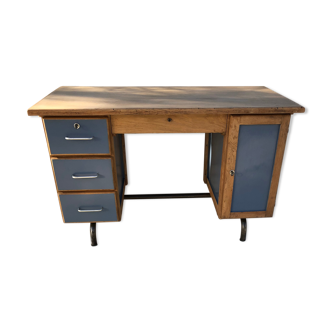 Oak administrative desk 1950