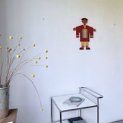 Child's character painted wooden mirror