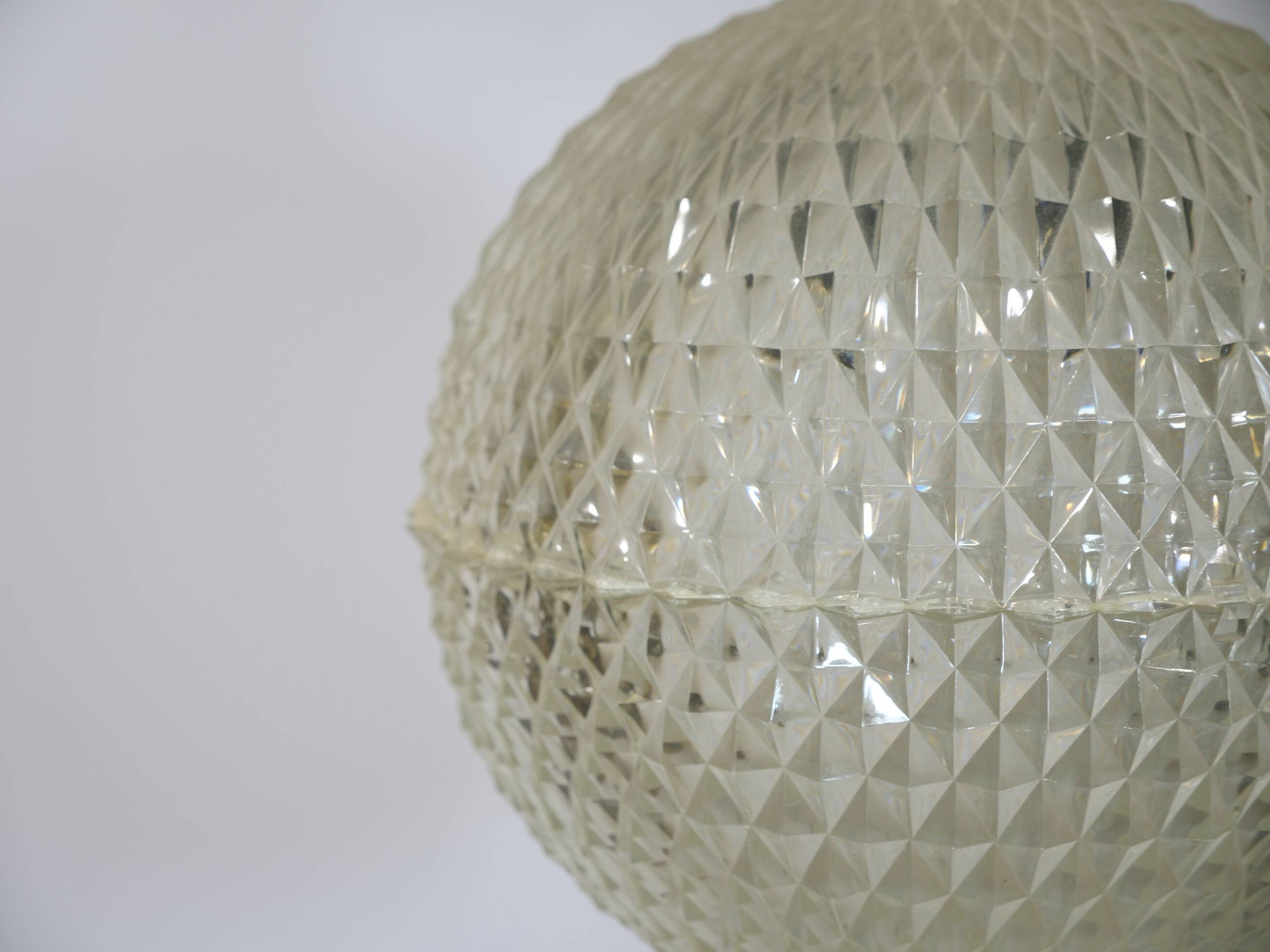 Space Age ceiling lamp in Acryl by Aloys Gangkofner for Erco, 1970s