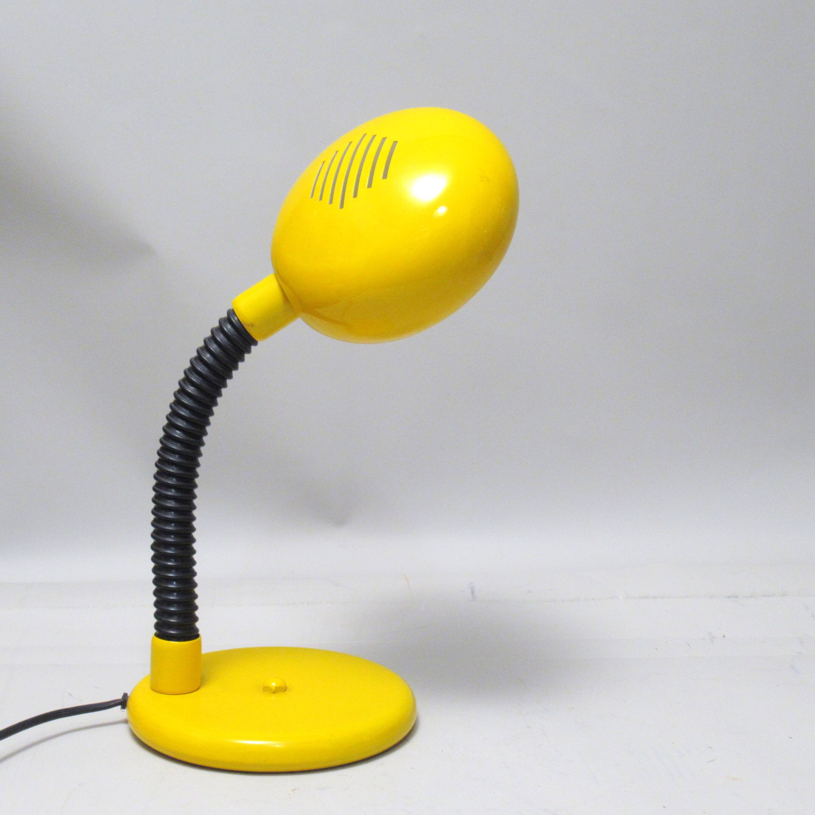 Yellow lamp Targetti Sankey from the 1980s.