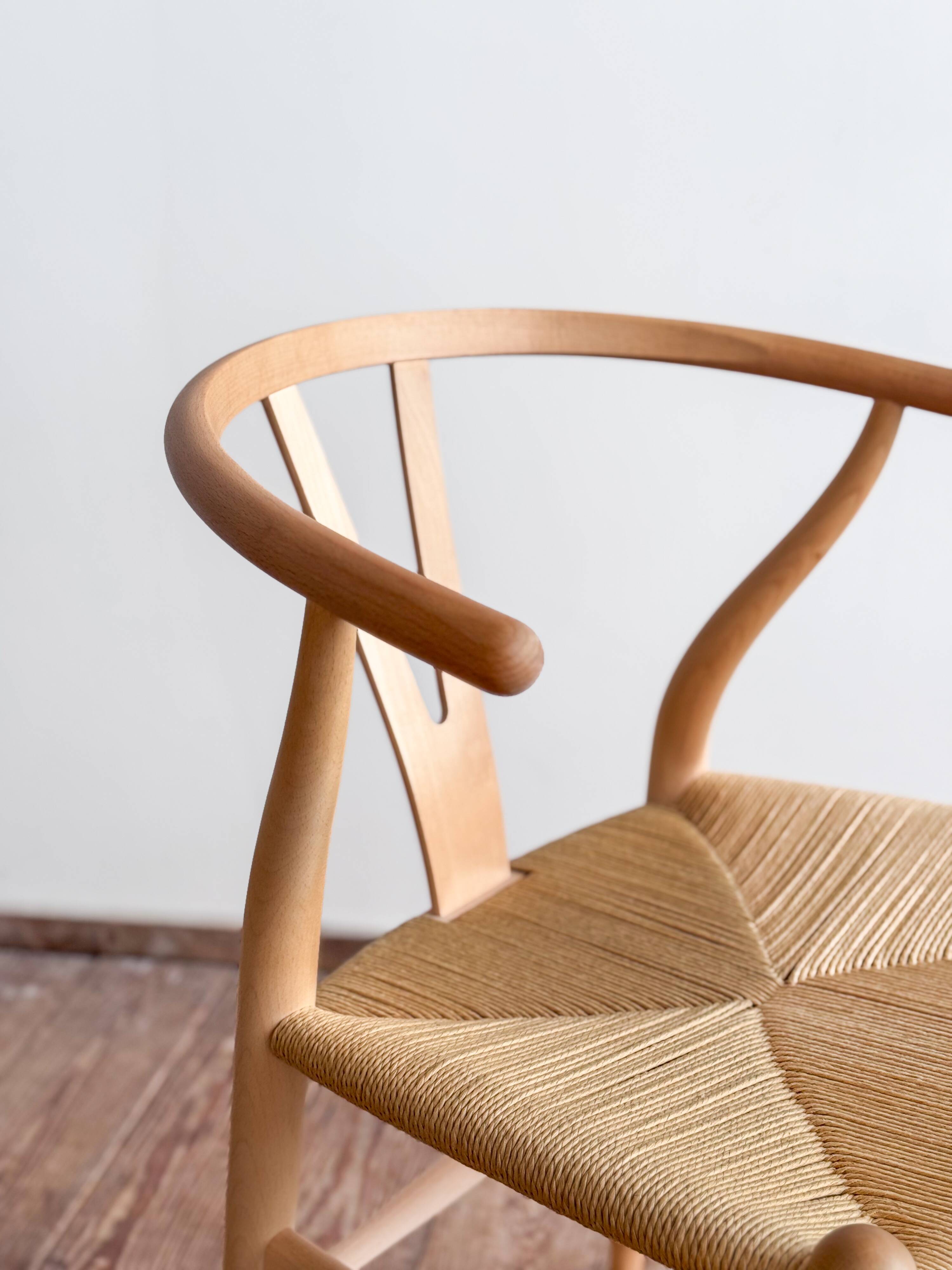 Chaise Wishbone CH24 par Hans Wegner pour Fritz Hansen
