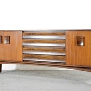 Very Rare Vintage Midcentury Elliots Of Newbury Afromosia Sideboard.
