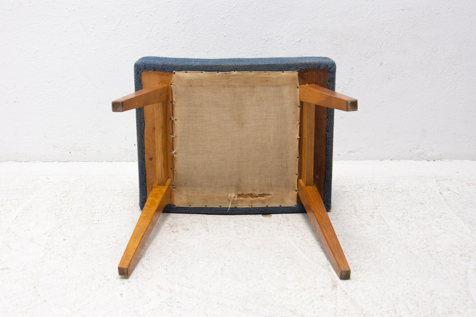 Mid century stool, footrest, 1960´s, Czechoslovakia