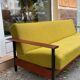 Scandinavian daybed sofa from the 60s Danish design convertible teak