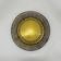Unique modernist design crystal glass and brass wall light, Austria 1950s