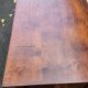 Beautiful 1940s beechwood desk with drop-leaf front