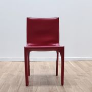 Chaise vintage en cuir