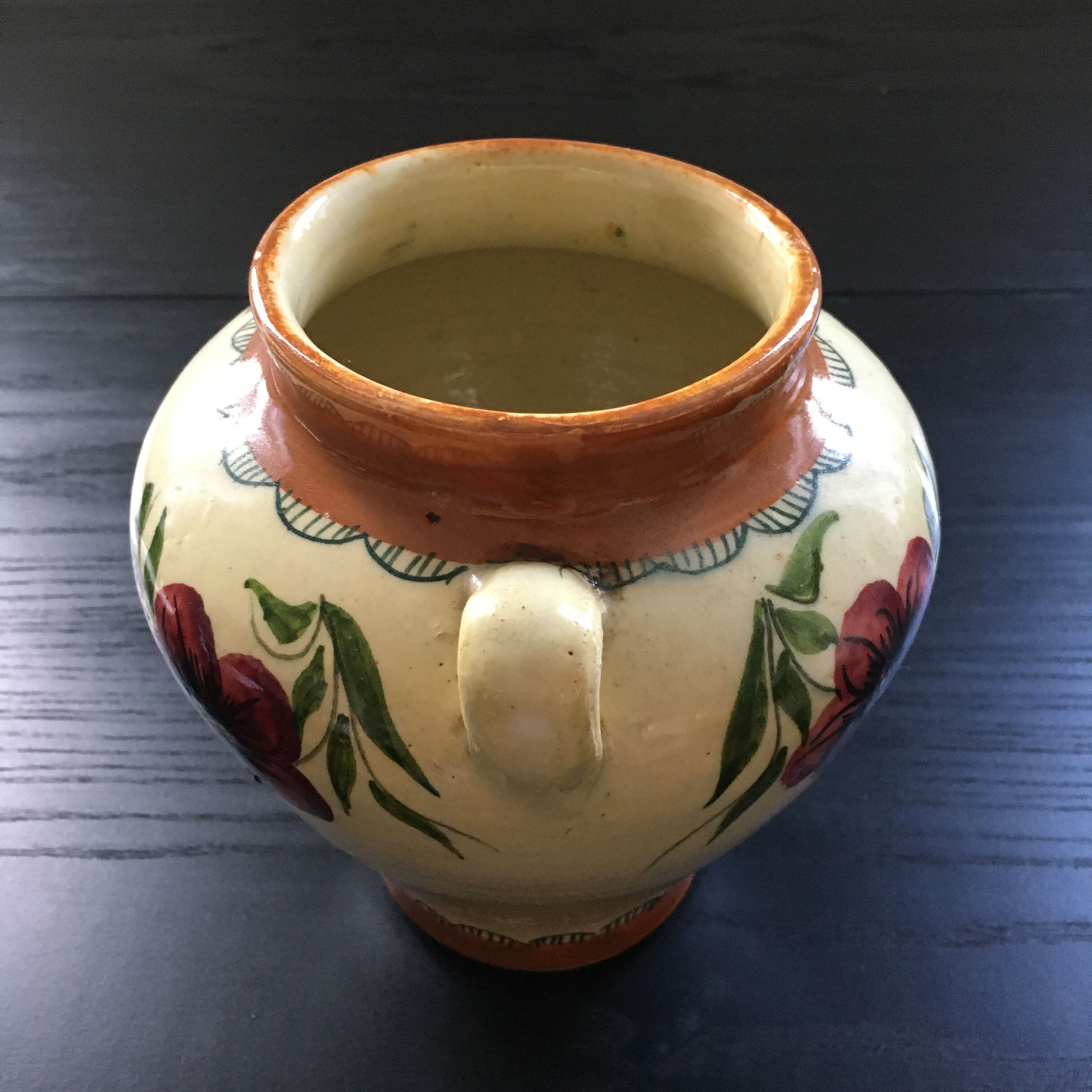 Retro flower vase
