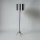 Brass floor lamp with adjustable height 1960