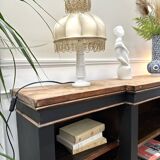Vintage bookcase sideboard