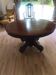 OVAL WALNUT TABLE OPENING 19°