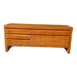 vintage Pierre CHAPO elm sideboard 1950