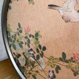 Vintage wooden pedestal table