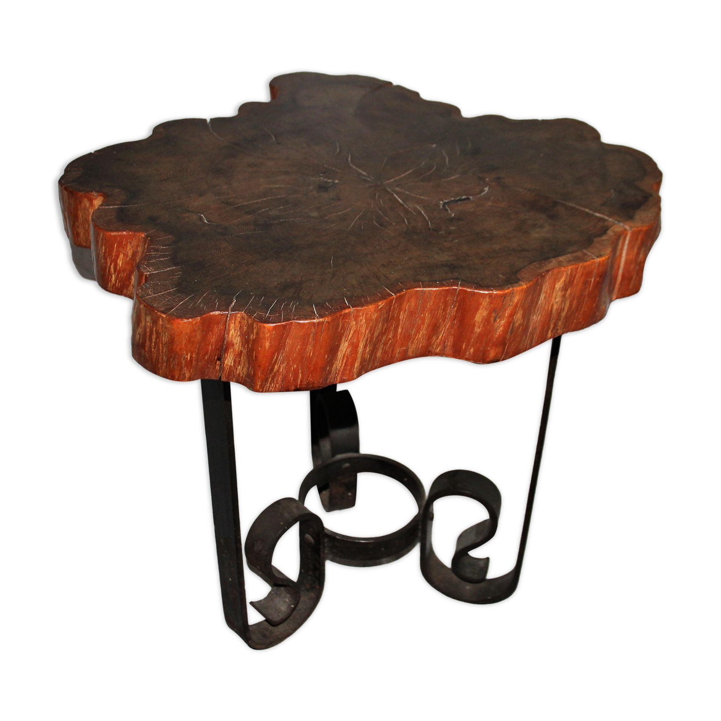 Table basse des années 80