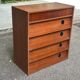 Armoire de rangement à chaussures, commode scandinave en bois, 1970