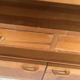 Pine bookcase, 90s