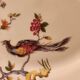 10 assiettes dessert Pillivuyt décor oiseau de feu